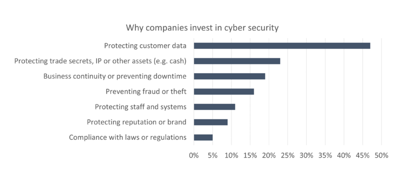 Why companies invest in cyber security